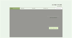 Desktop Screenshot of designworkssalon.com